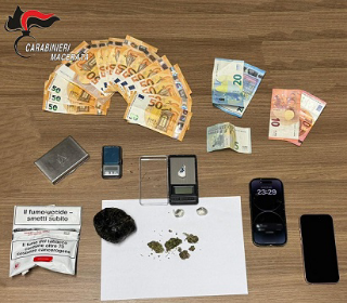 Operazione antidroga tra Matelica e Castelraimondo: arrestati due uomini, denunciata una donna