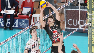 Mattia Boninfante (Lube Civitanova) riceve il Premio "Gianfranco Badiali" come miglior Under 23