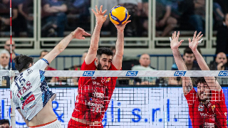 Lube Civitanova sconfitta 3-0 da Trento in Gara 1 di Finale Scudetto