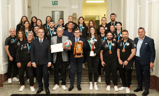La Cbf Balducci Macerata premiata dalla Regione Marche